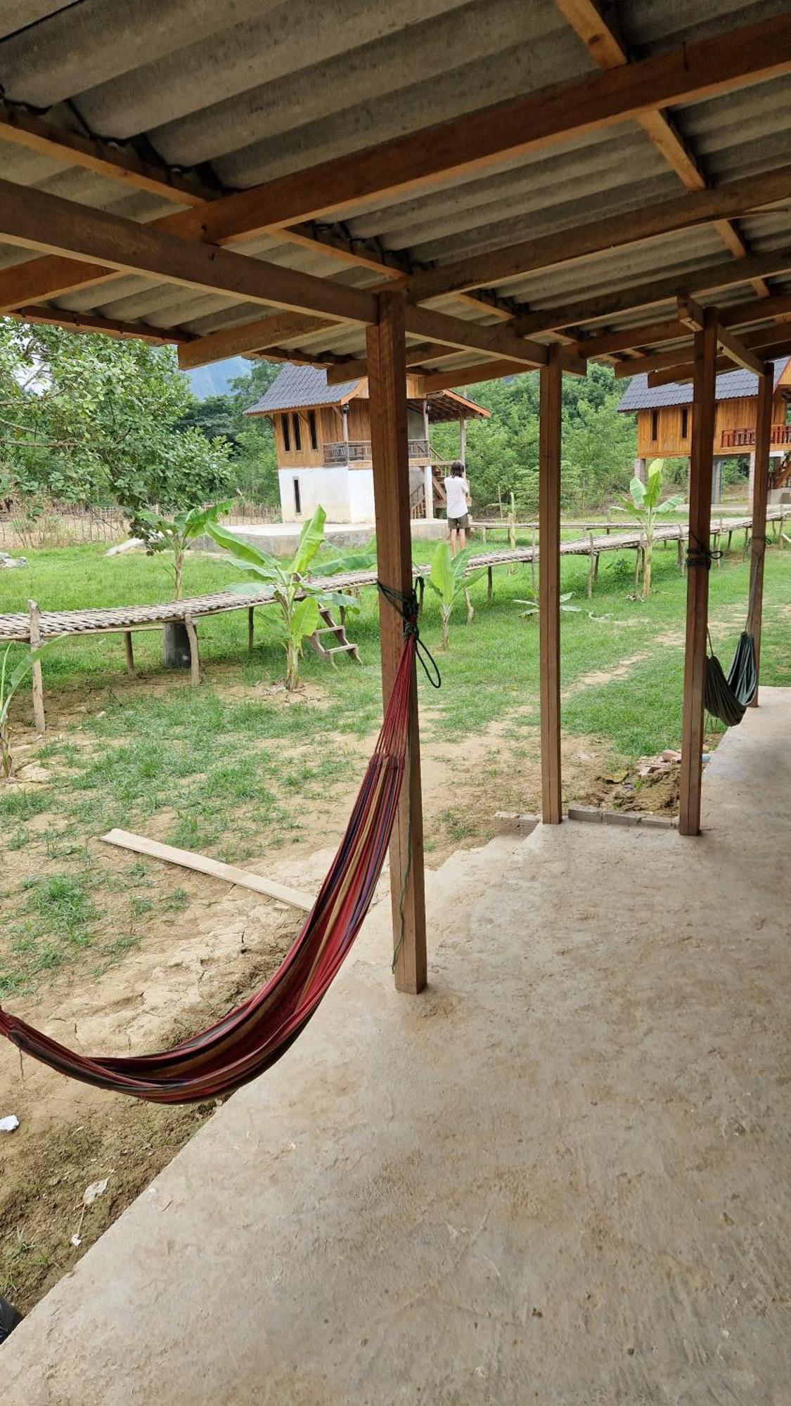 Eco Farm Stay And Hostel Nongkhiaw Eksteriør billede