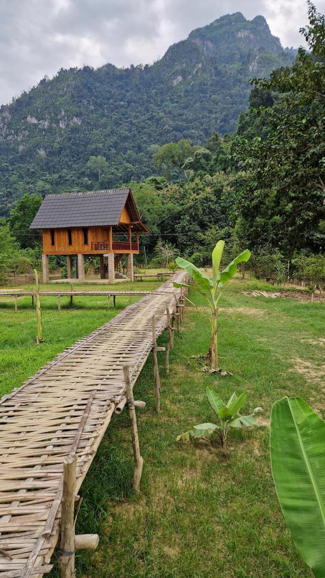 Eco Farm Stay And Hostel Nongkhiaw Eksteriør billede
