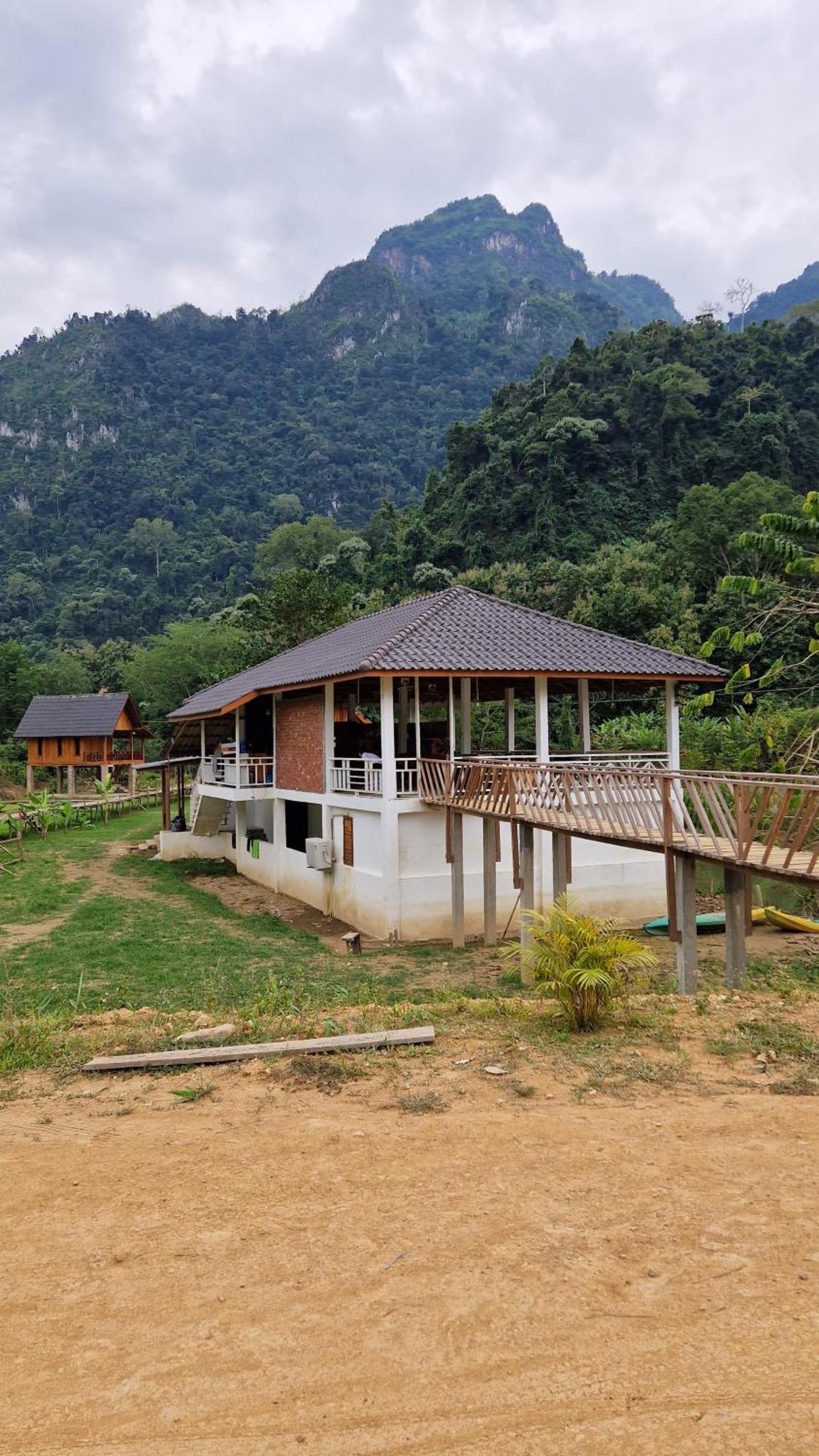 Eco Farm Stay And Hostel Nongkhiaw Eksteriør billede