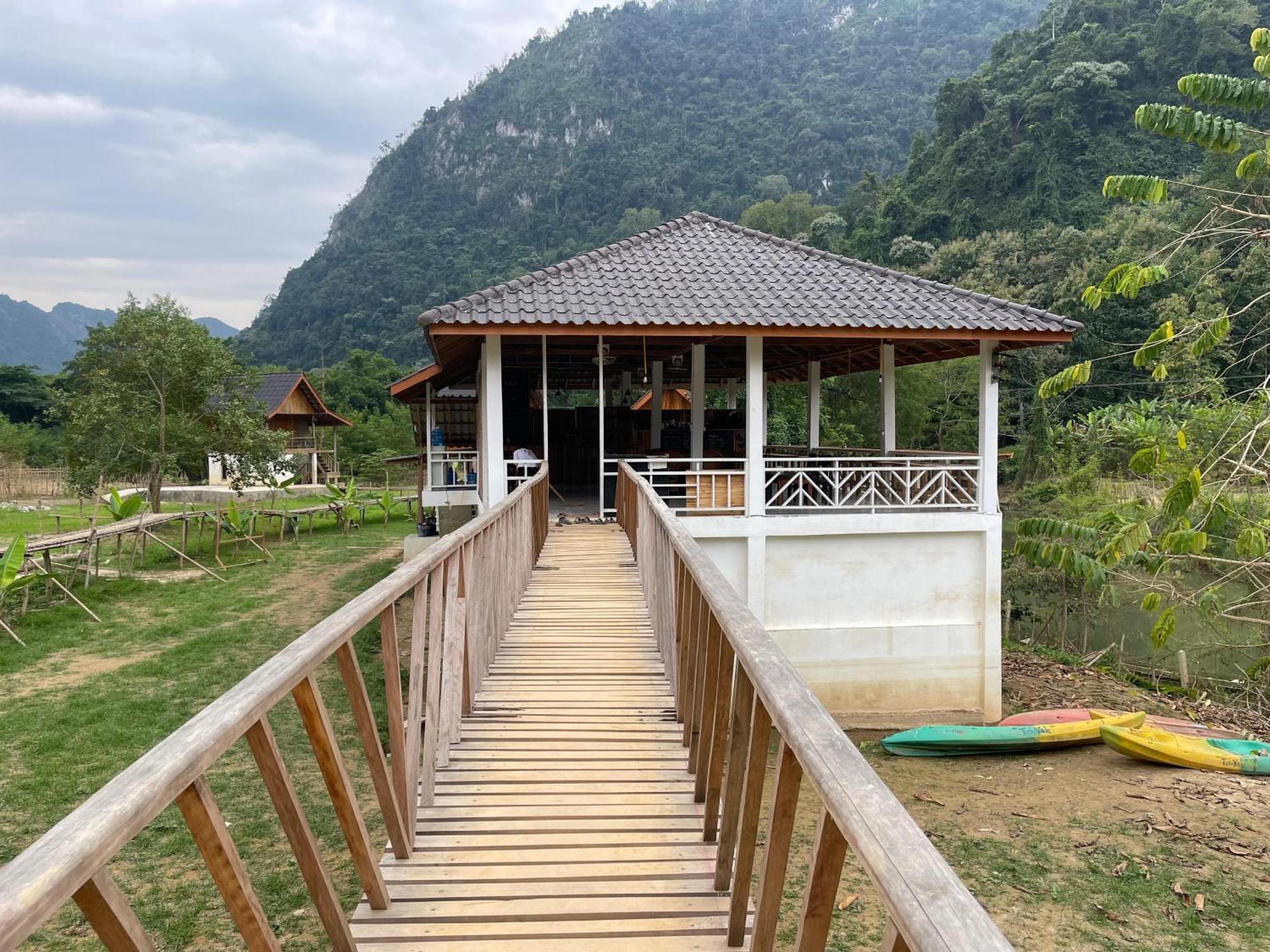 Eco Farm Stay And Hostel Nongkhiaw Eksteriør billede