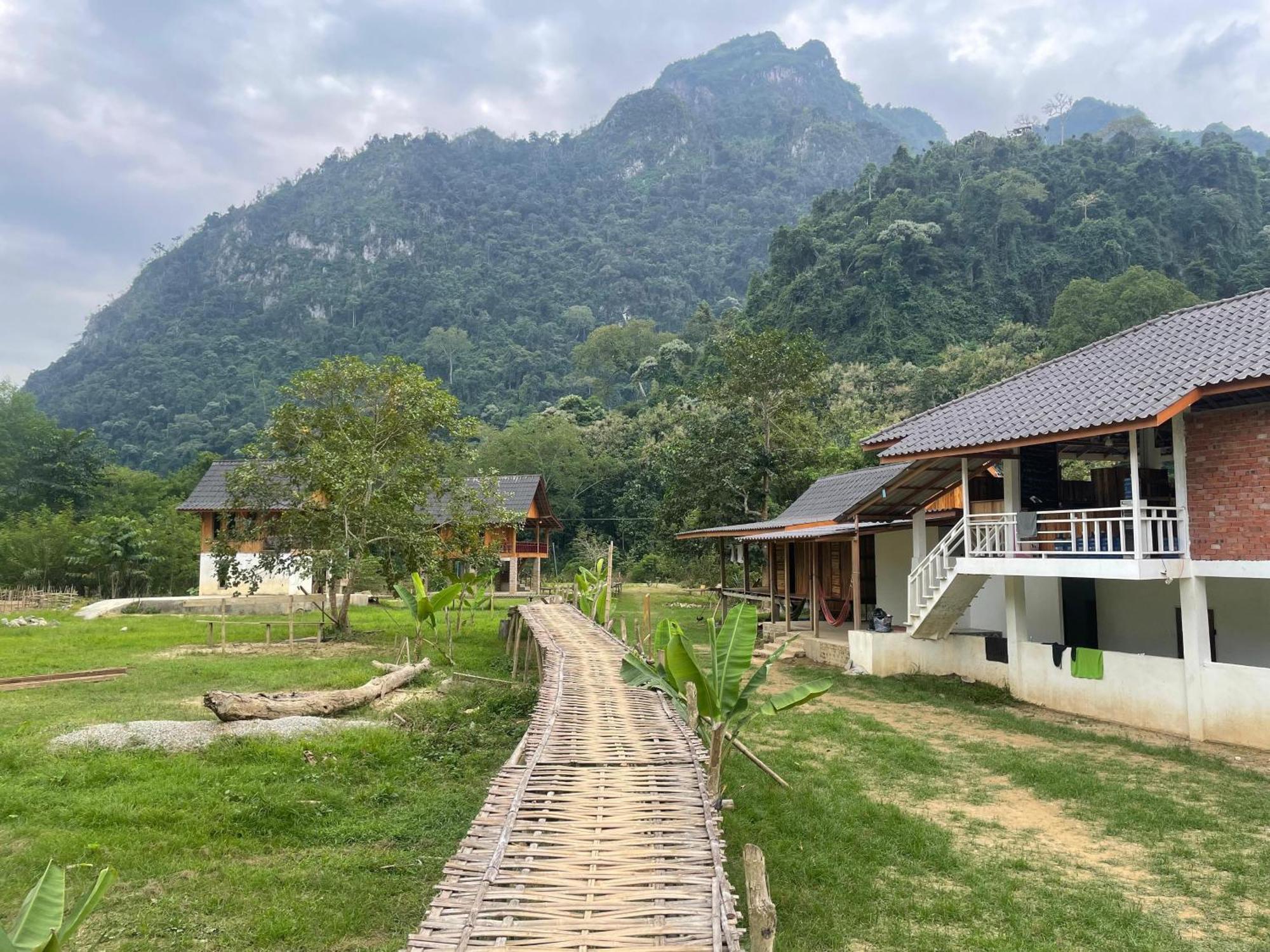 Eco Farm Stay And Hostel Nongkhiaw Eksteriør billede