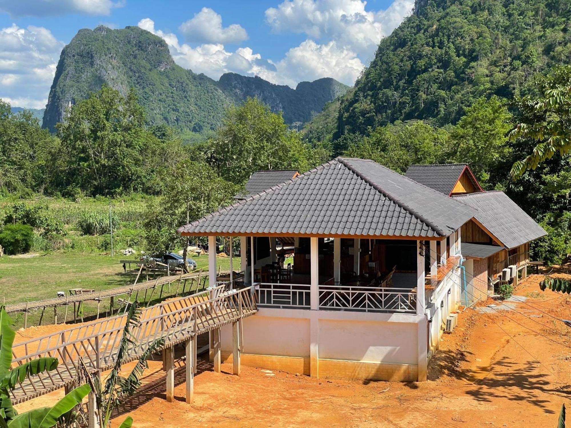 Eco Farm Stay And Hostel Nongkhiaw Eksteriør billede